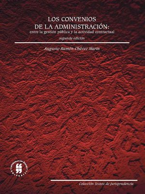 cover image of Convenios de la administración